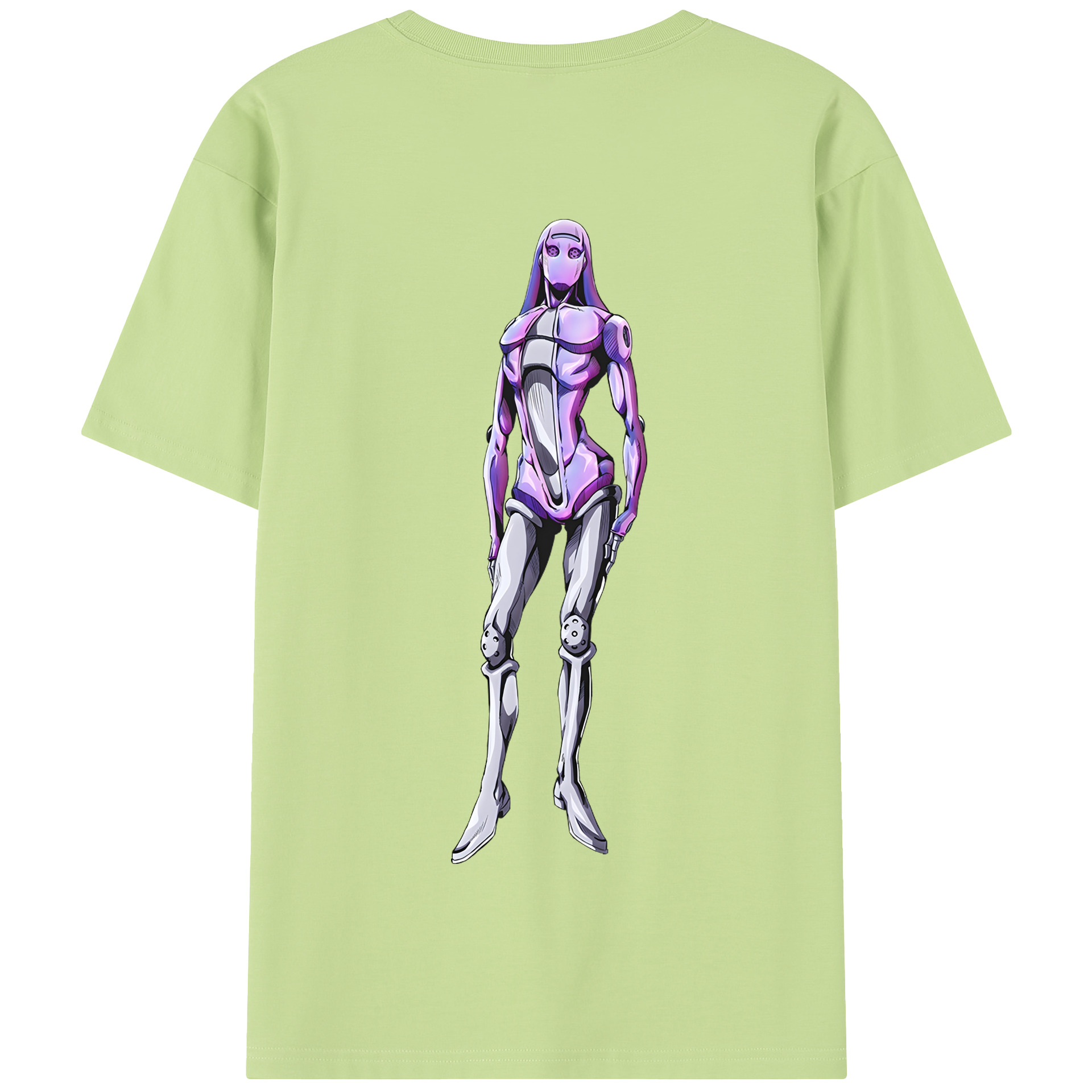 （画像用） ジョジョの奇妙な冒険 JoJo's Bizarre Adventure 綿100％半袖Tシャツ（背面プリント）